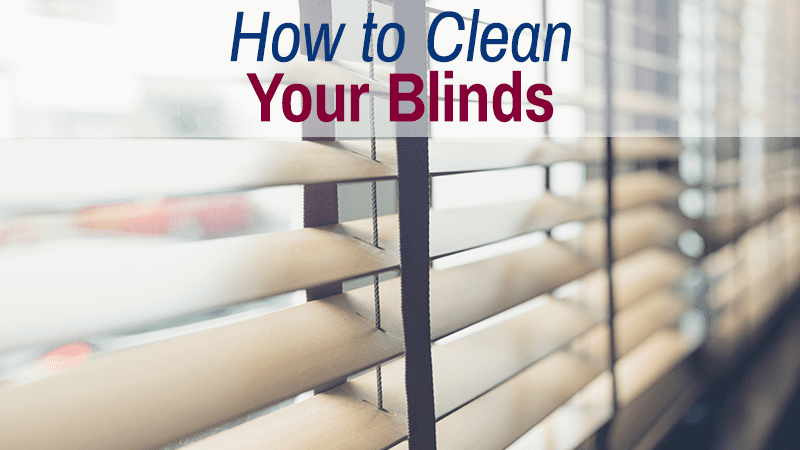 Clean Your Blinds
