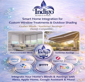 Smart Home Integration for Custom Window Treatments & Outdoor Living